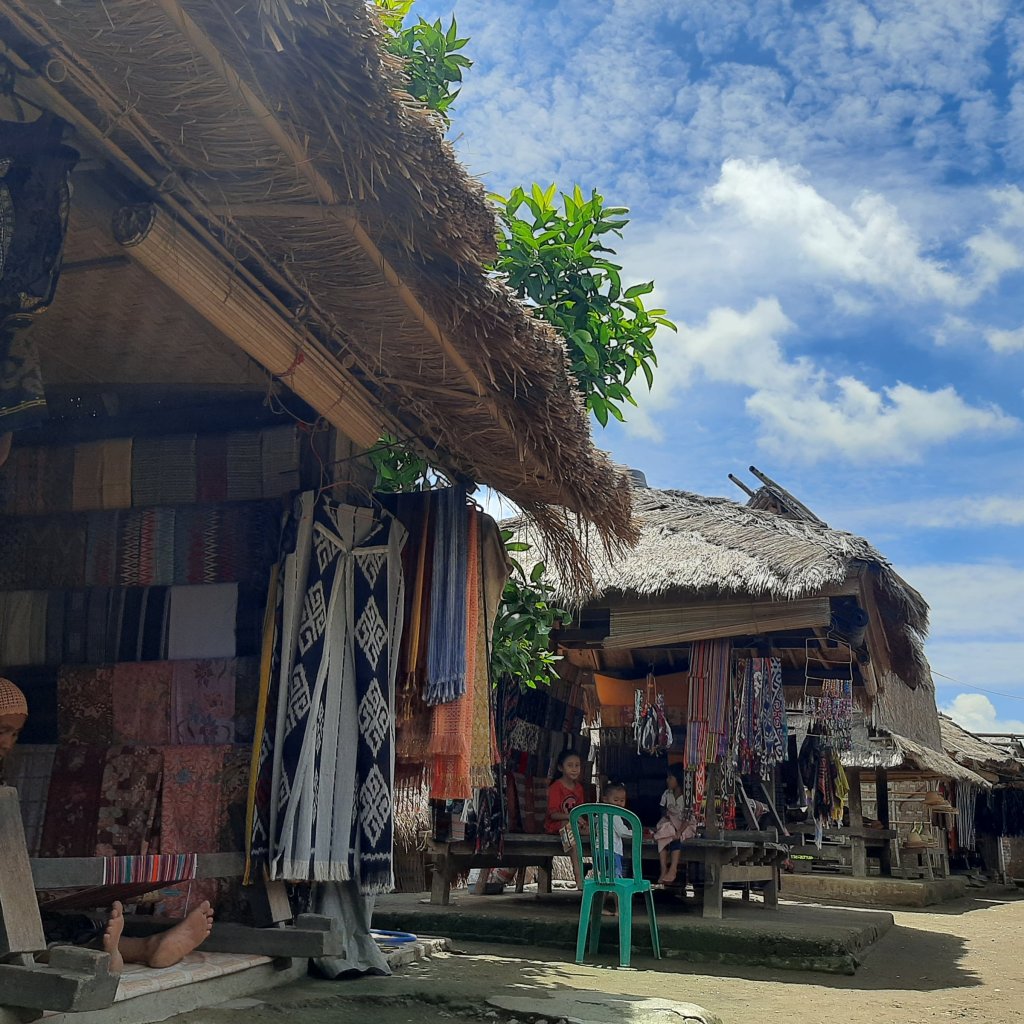 Daily life and traditional buildings in Desa Sade, Lombok.