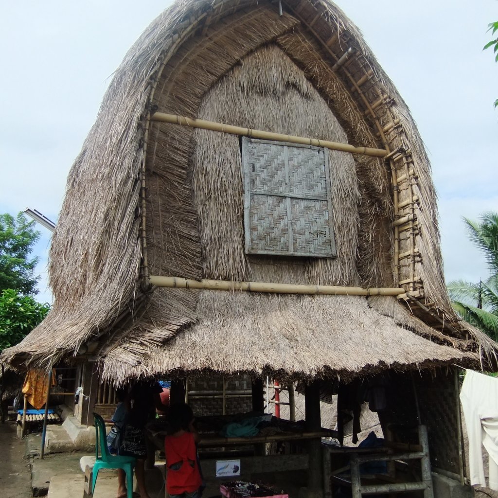 Traditional Sasak rice barn in Sade Village, Lombok.